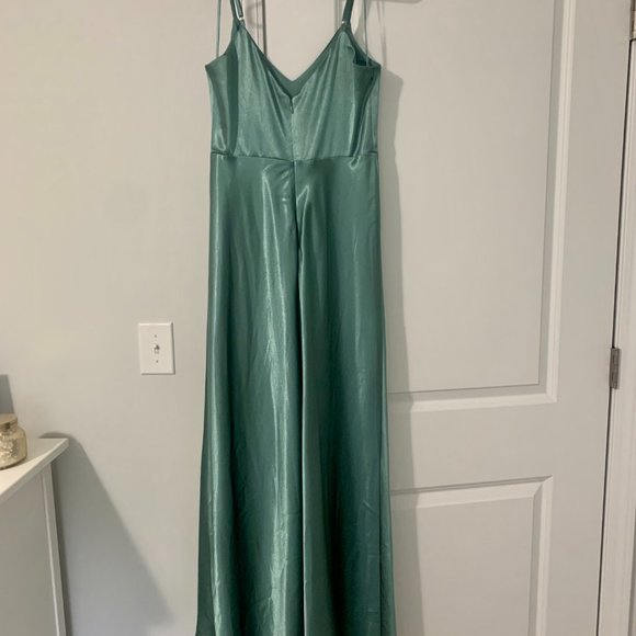 Jay Satin Bridesmaid Dress - Picture 4 of 4